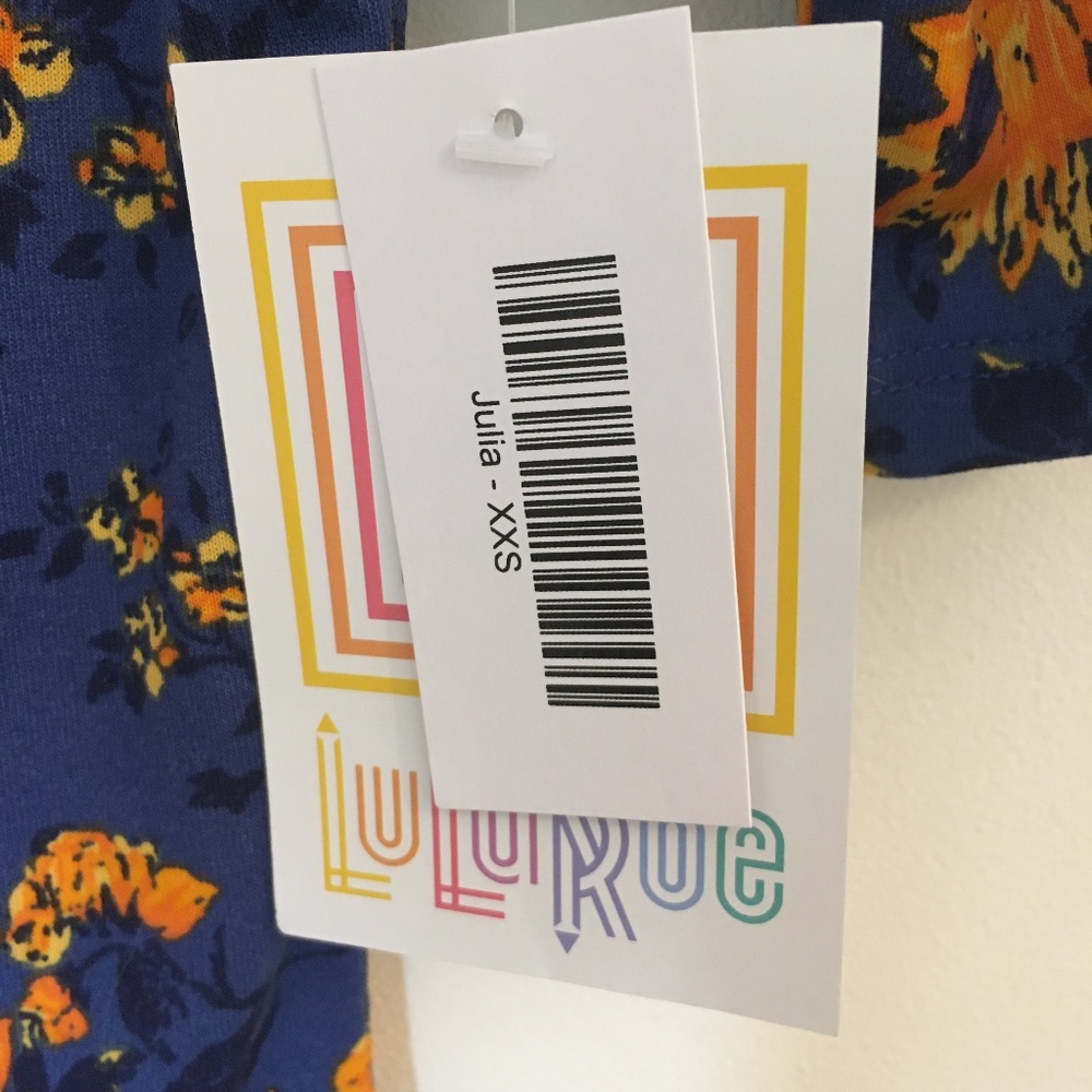 31. Lularoe Julia Dress *NWT* - Picture 6 of 7